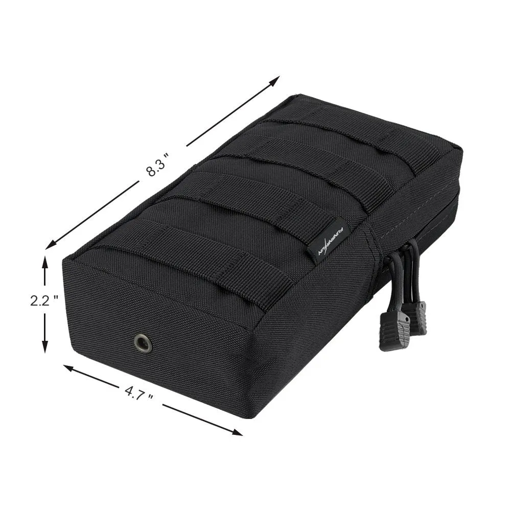 600D Tactical MOLLE Vest Waist Pouch Bag Water-resistant