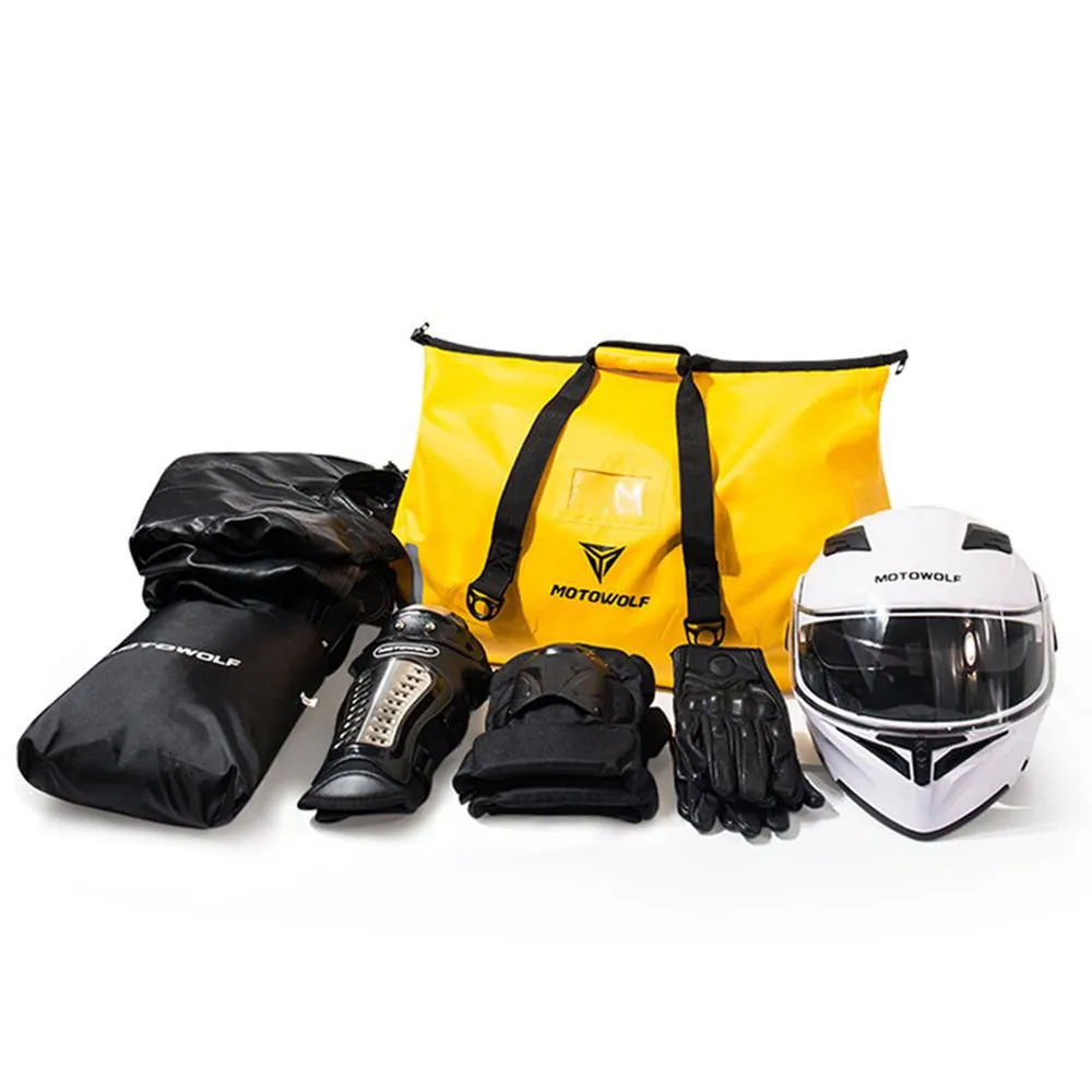 66L Motorcycle Luggage Car Waterproof Storage Pack Outdoor Travel Large Capacity Bag