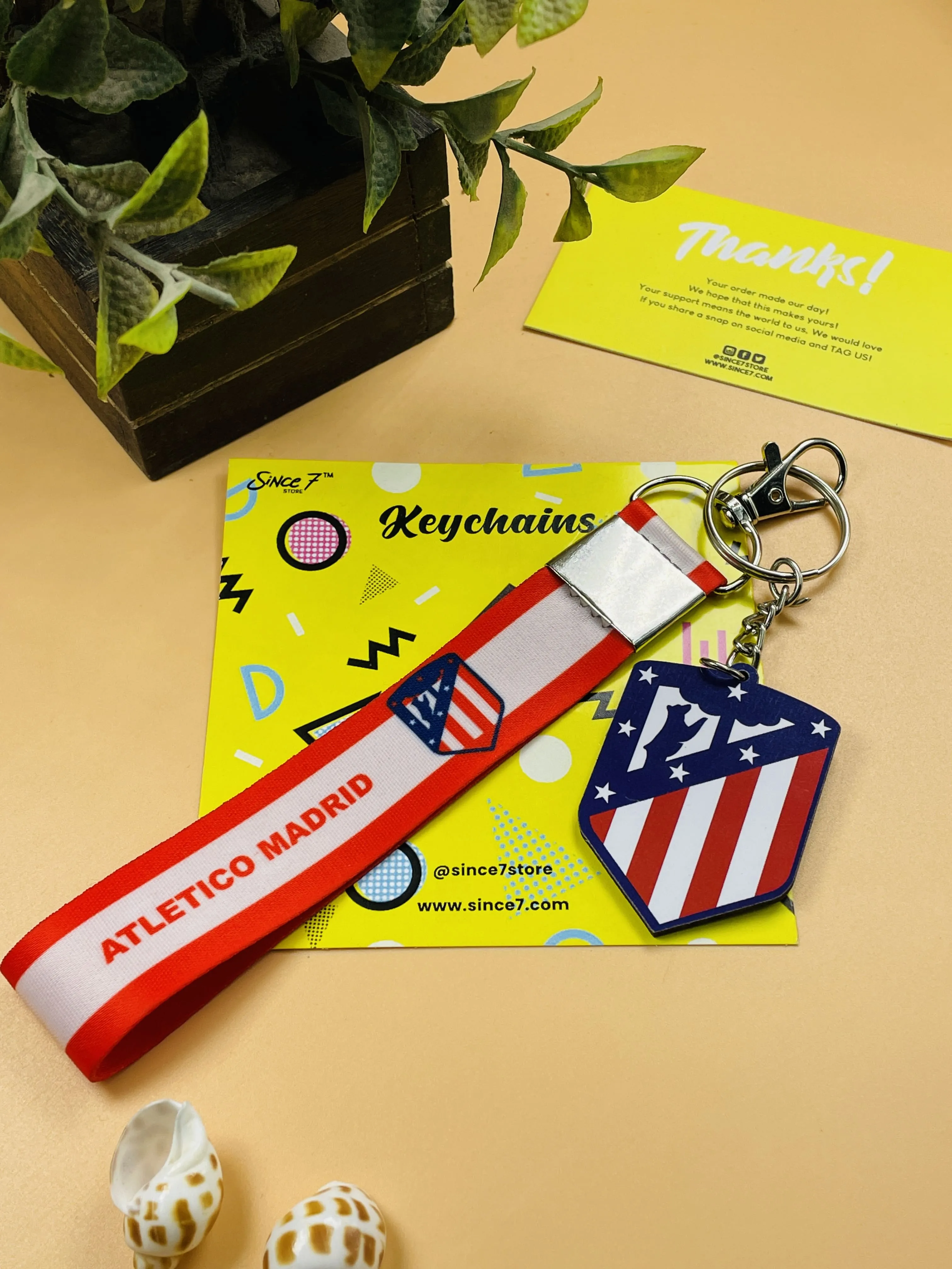 Atletico Madrid Keychain