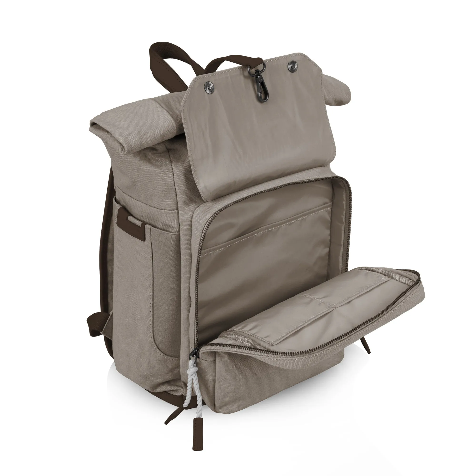 Baltimore Ravens - Carmel Roll Top Picnic Backpack Cooler