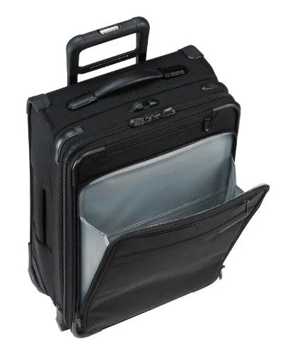 Briggs & Riley Baseline-Softside CX Expandable Carry-On Upright Luggage, Black, 22-Inch