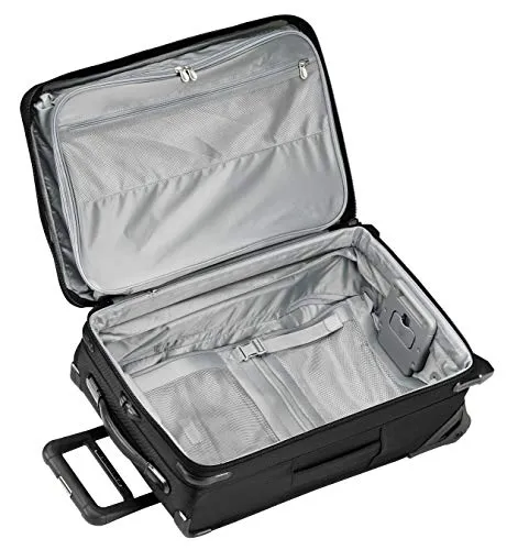 Briggs & Riley Baseline-Softside CX Expandable Carry-On Upright Luggage, Black, 22-Inch