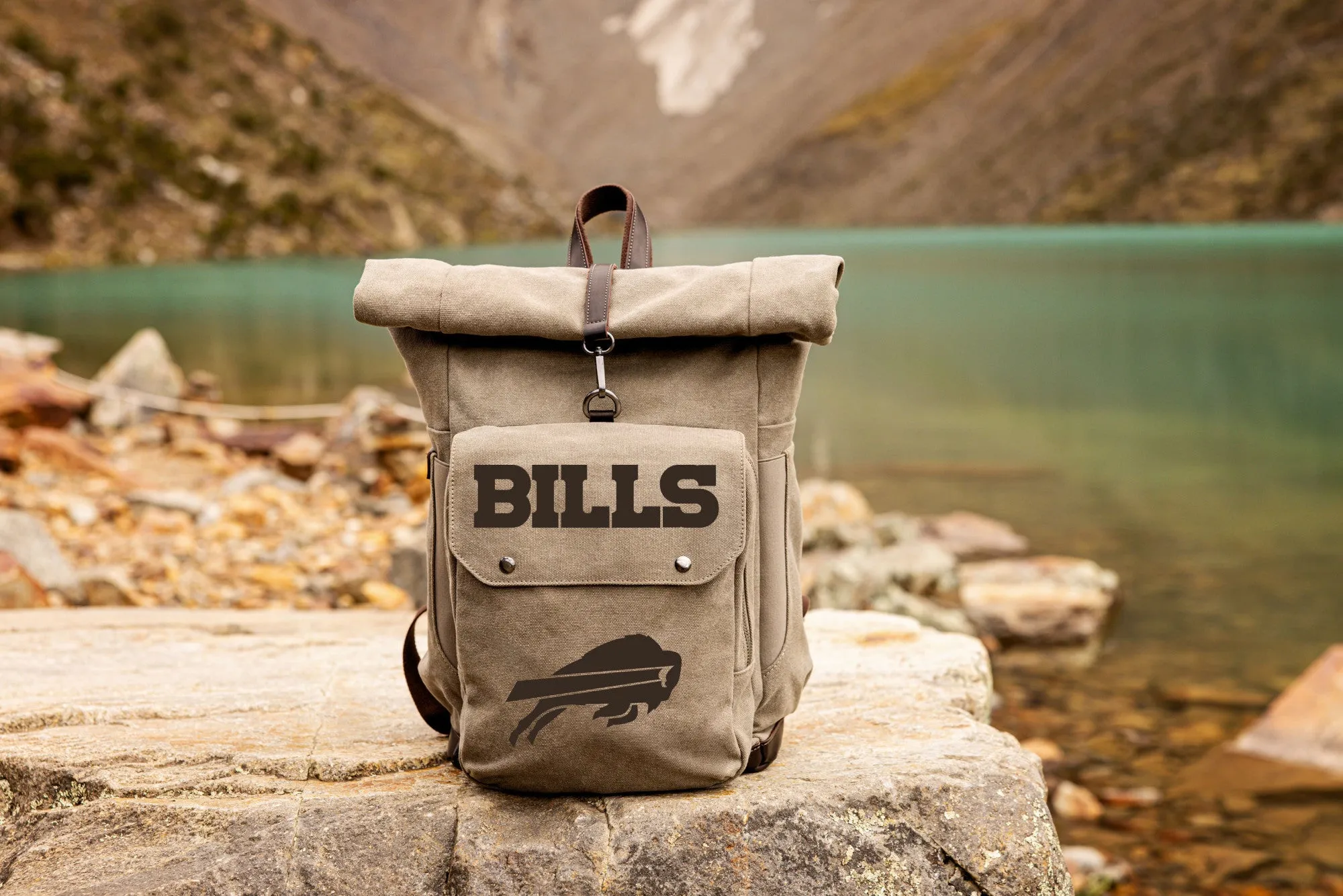 Buffalo Bills - Carmel Roll Top Picnic Backpack Cooler