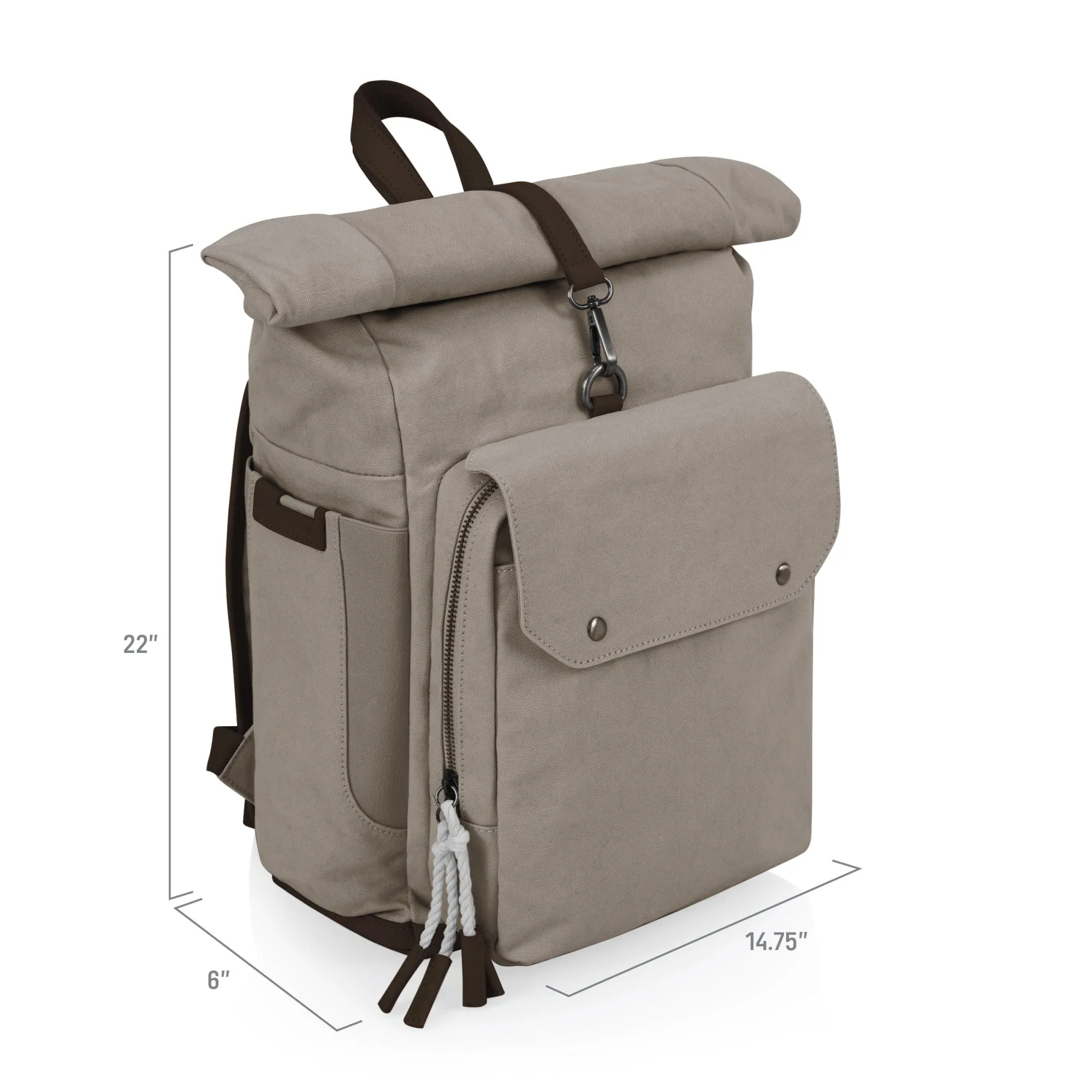 Buffalo Bills - Carmel Roll Top Picnic Backpack Cooler