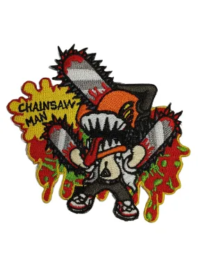 Chainsaw Man Iron Sew On Patch