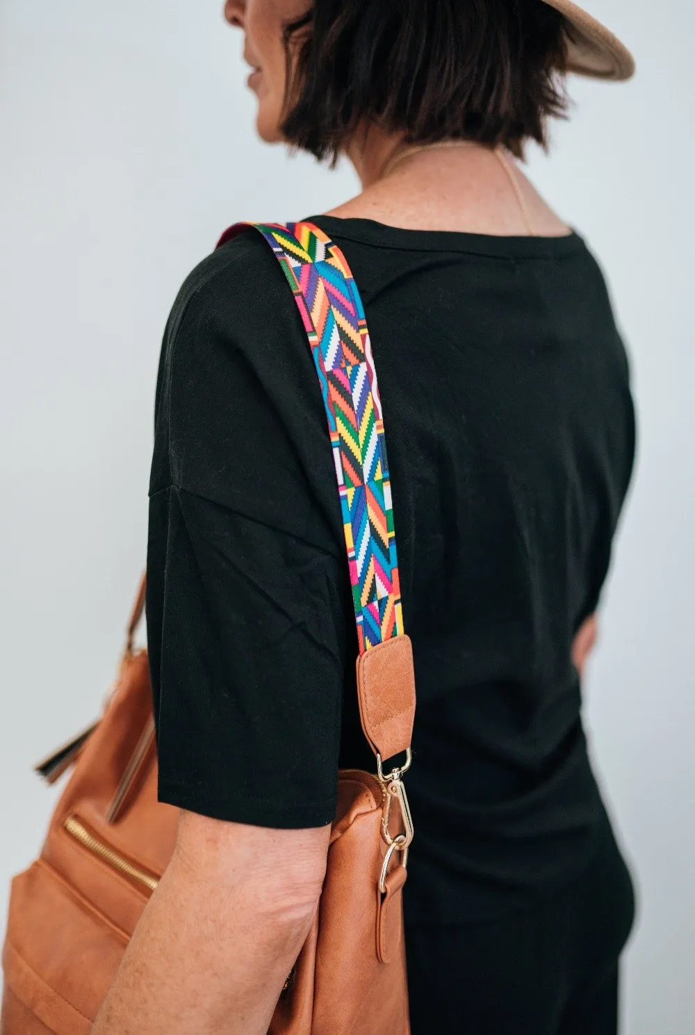 Chic Vegan Leather Convertible Bag