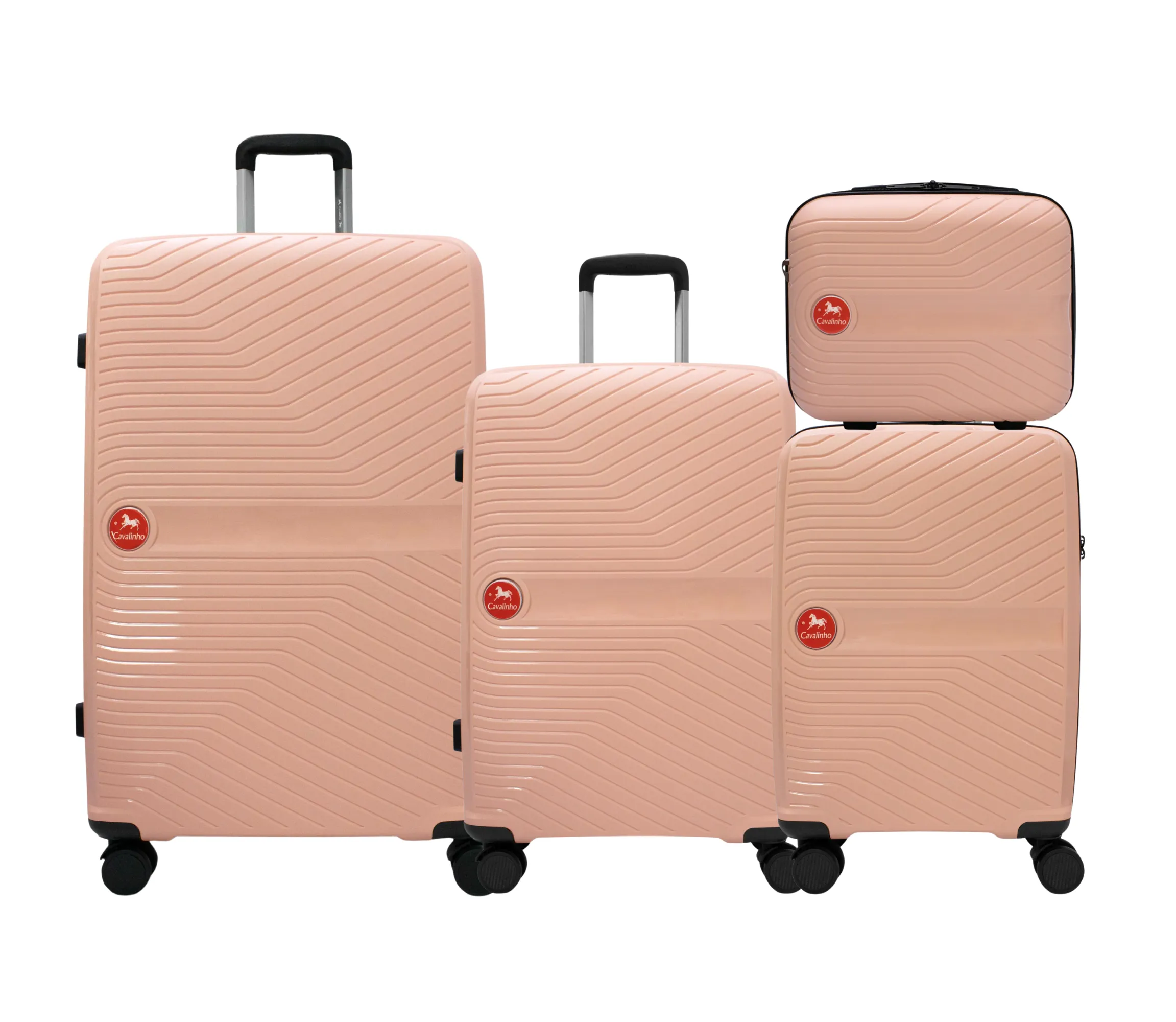 Colorful Hardside 4 Piece Luggage Set (15", 19", 24", 28")