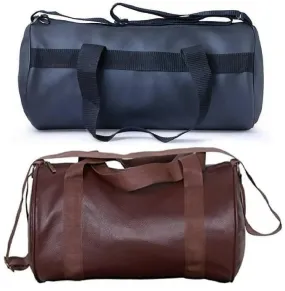 (Combo of 2) Multispace gym bags black and brown