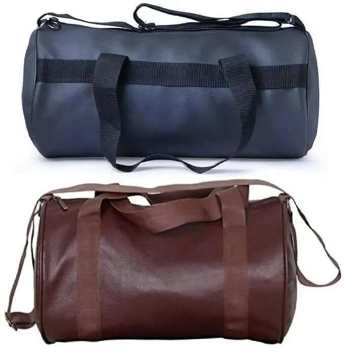 (Combo of 2) Multispace gym bags black and brown