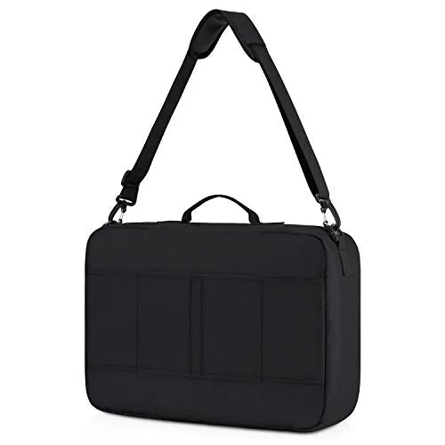 Gonex Travel Duffel Bag, Portable Carry on Luggage Personal Item Bag for Airlines, Water& Tear-Resistant 20L Black