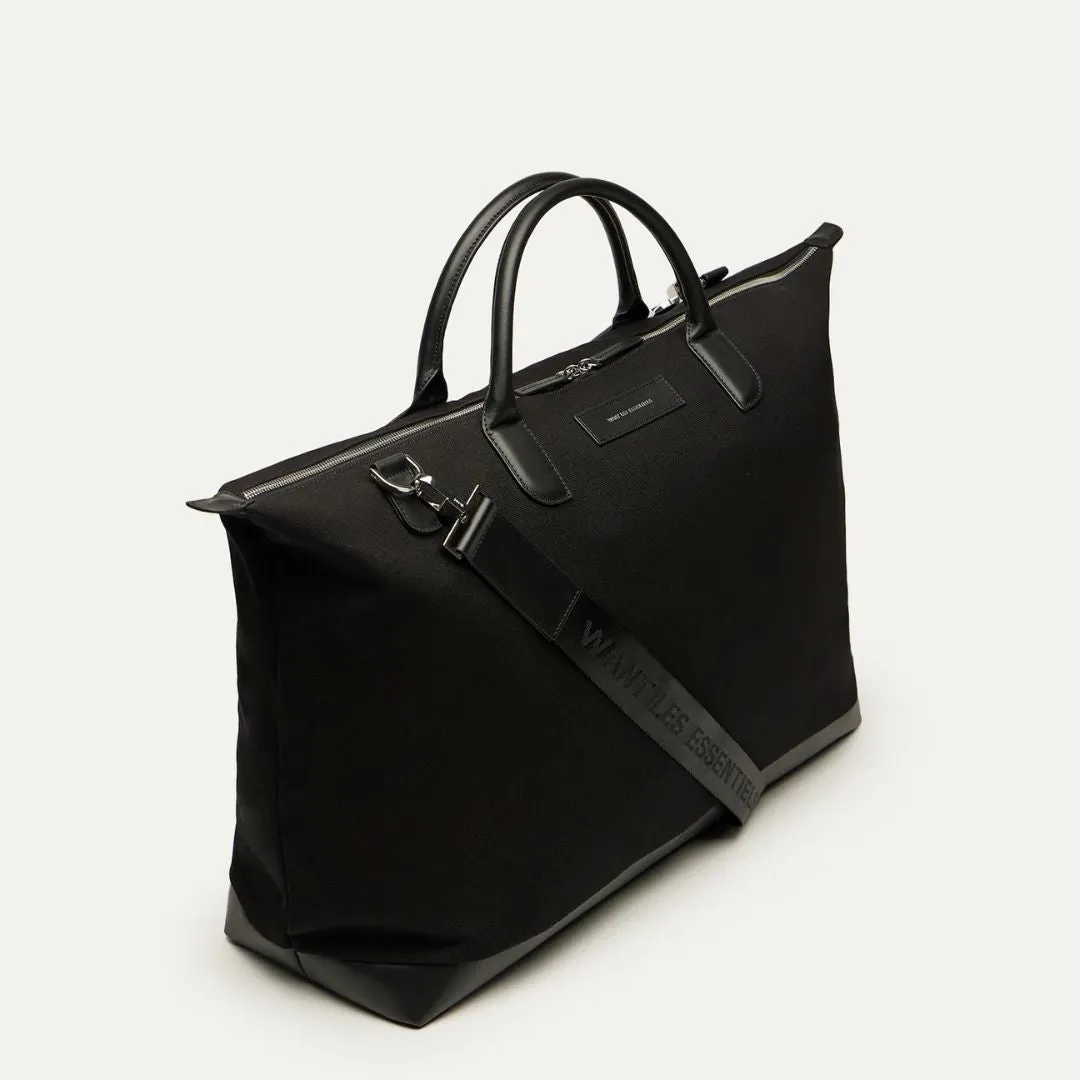 Hartsfield Canvas Weekender Bag (Black)