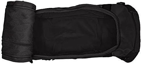 Helly Hansen Duffel 2 Water Resistant Packable Bag with Optional Backpack Straps, 70-liter (Meduim), 990 Black