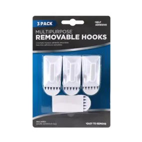 Hooks Multi 3 Pack Rectangular