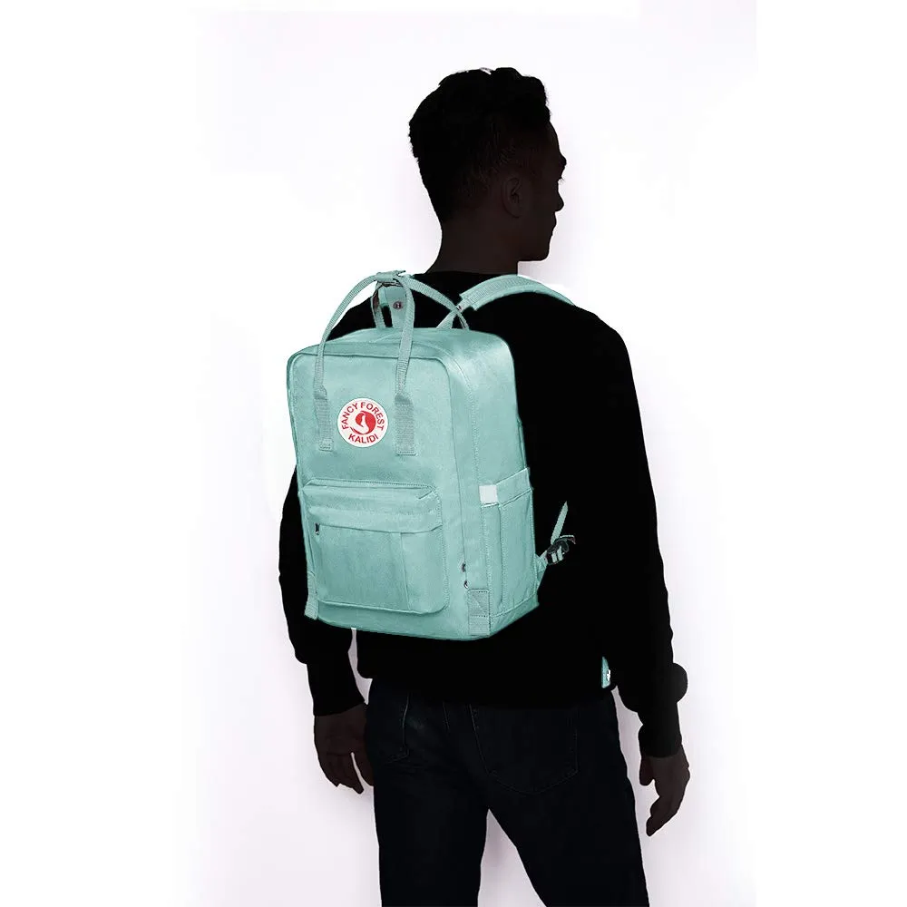 KALIDI Casual Backpack for Women,15 Inches Laptop Classic Backpack Camping Rucksack Travel Outdoor Daypack College School Bag (Mint Green)