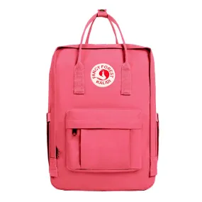 KALIDI Casual Backpack for Women,15 Inches Laptop Classic Backpack Camping Rucksack Travel Outdoor Daypack College School Bag (Peach Pink)