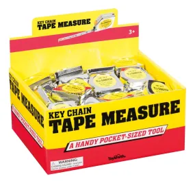 Key Chain Tape Measure, Small 1.25"