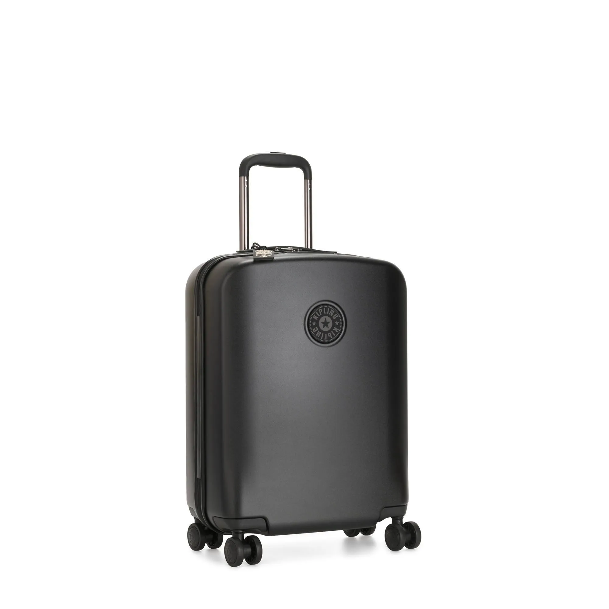 Kipling Curiosity Small 4 Wheeled Rolling Luggage - Black Noir