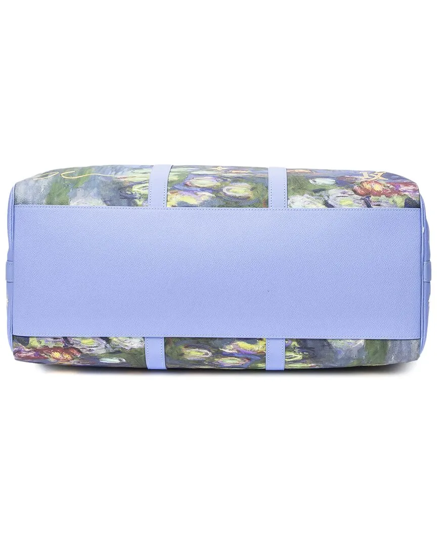 Louis Vuitton Limited Edition Lavender Masters Collection Monet Printed Coated