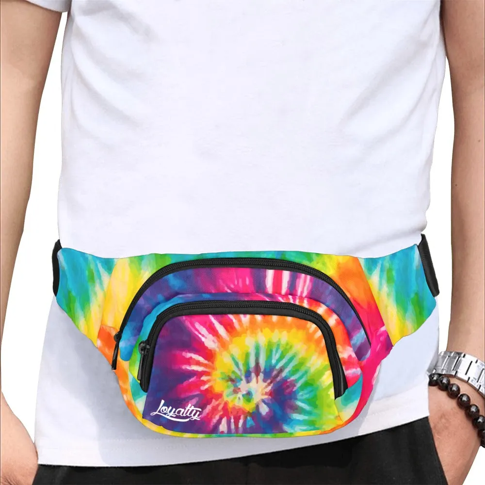 Loyalty Rainbow Tie Dye Fanny Pack