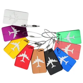 Luggage Tag Suitcase Identifier for Travel - Aluminium