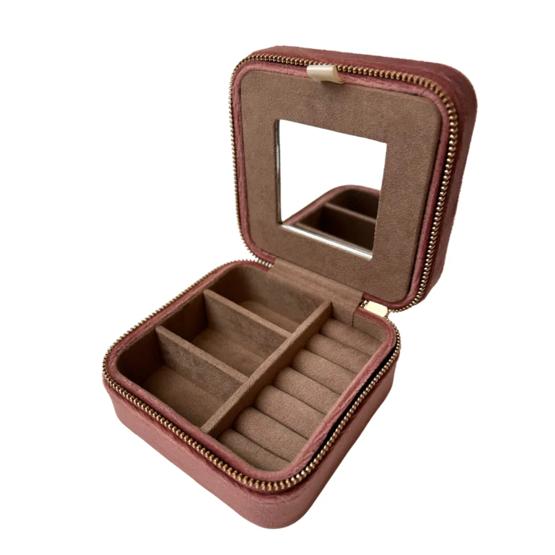 Luxury Velvet Petite Jewellery Case