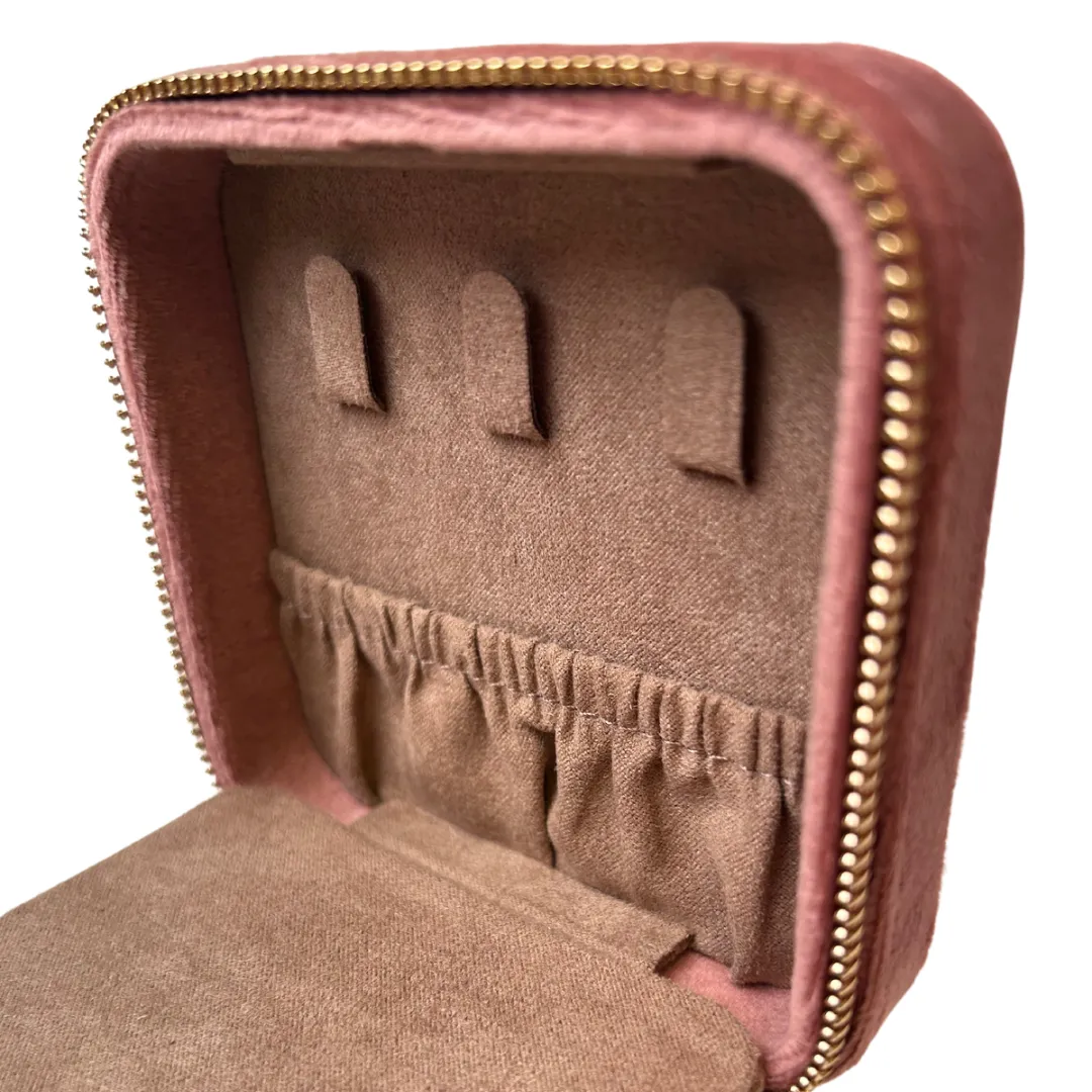 Luxury Velvet Petite Jewellery Case