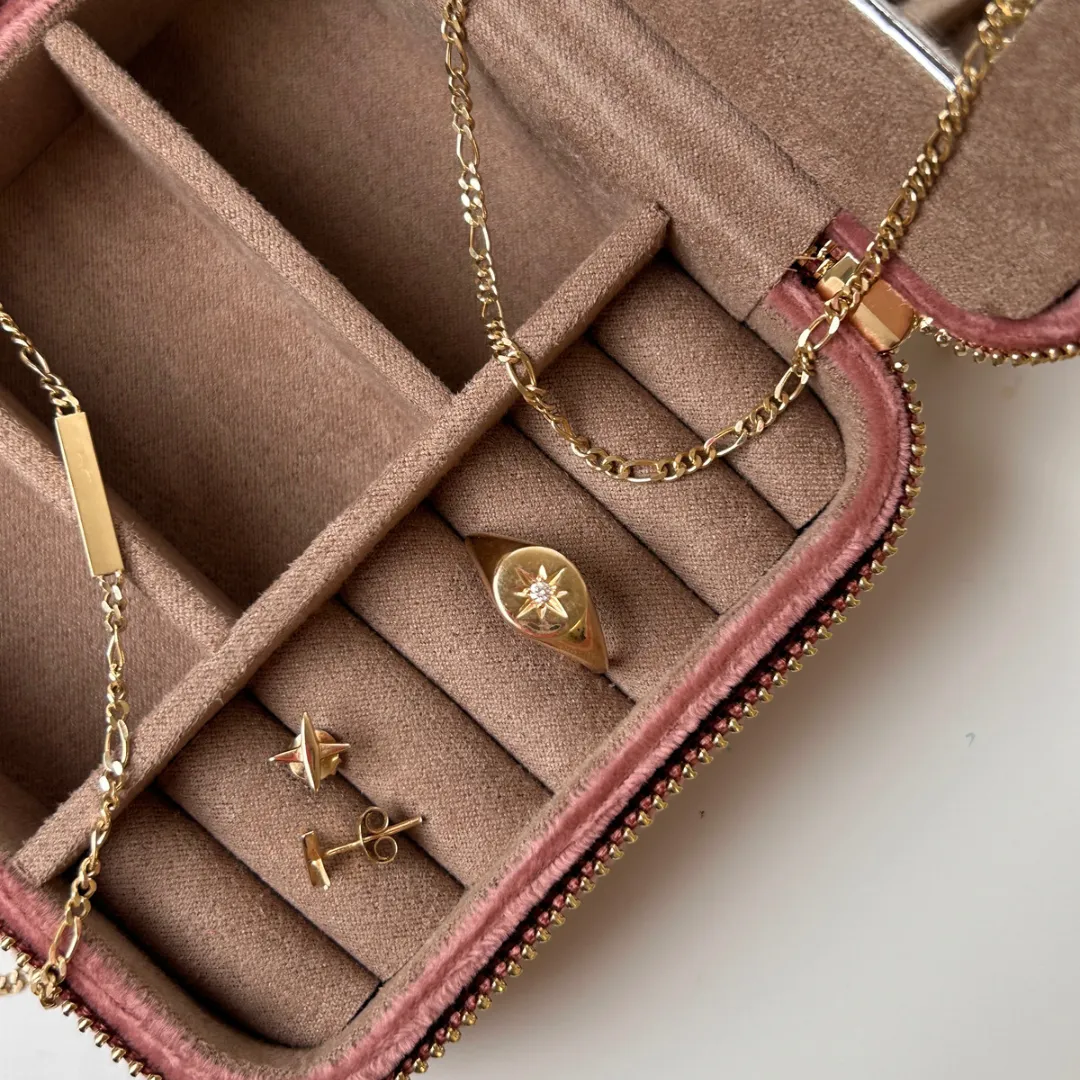 Luxury Velvet Petite Jewellery Case