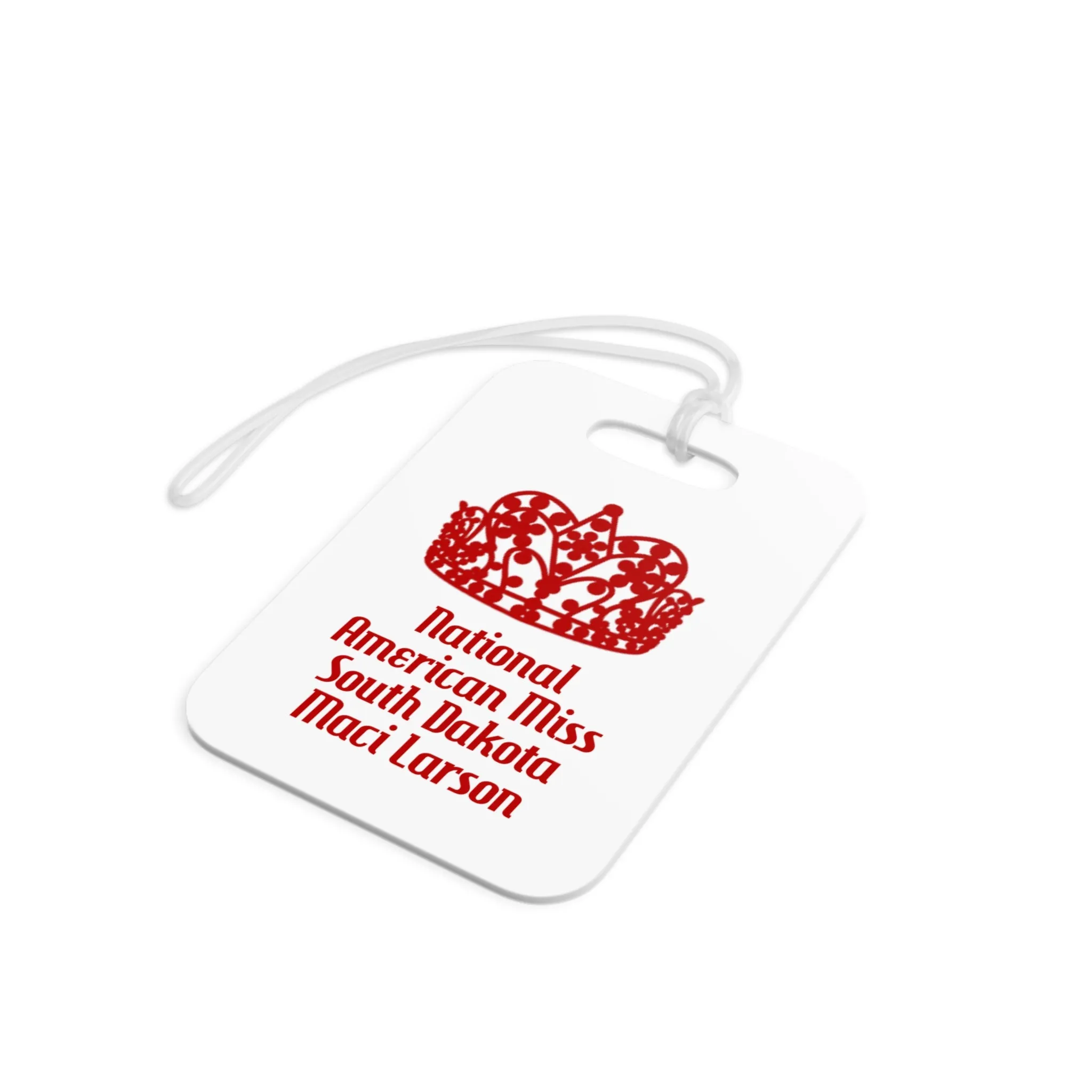 National American Miss Luggage Tags