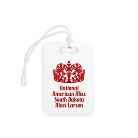 National American Miss Luggage Tags