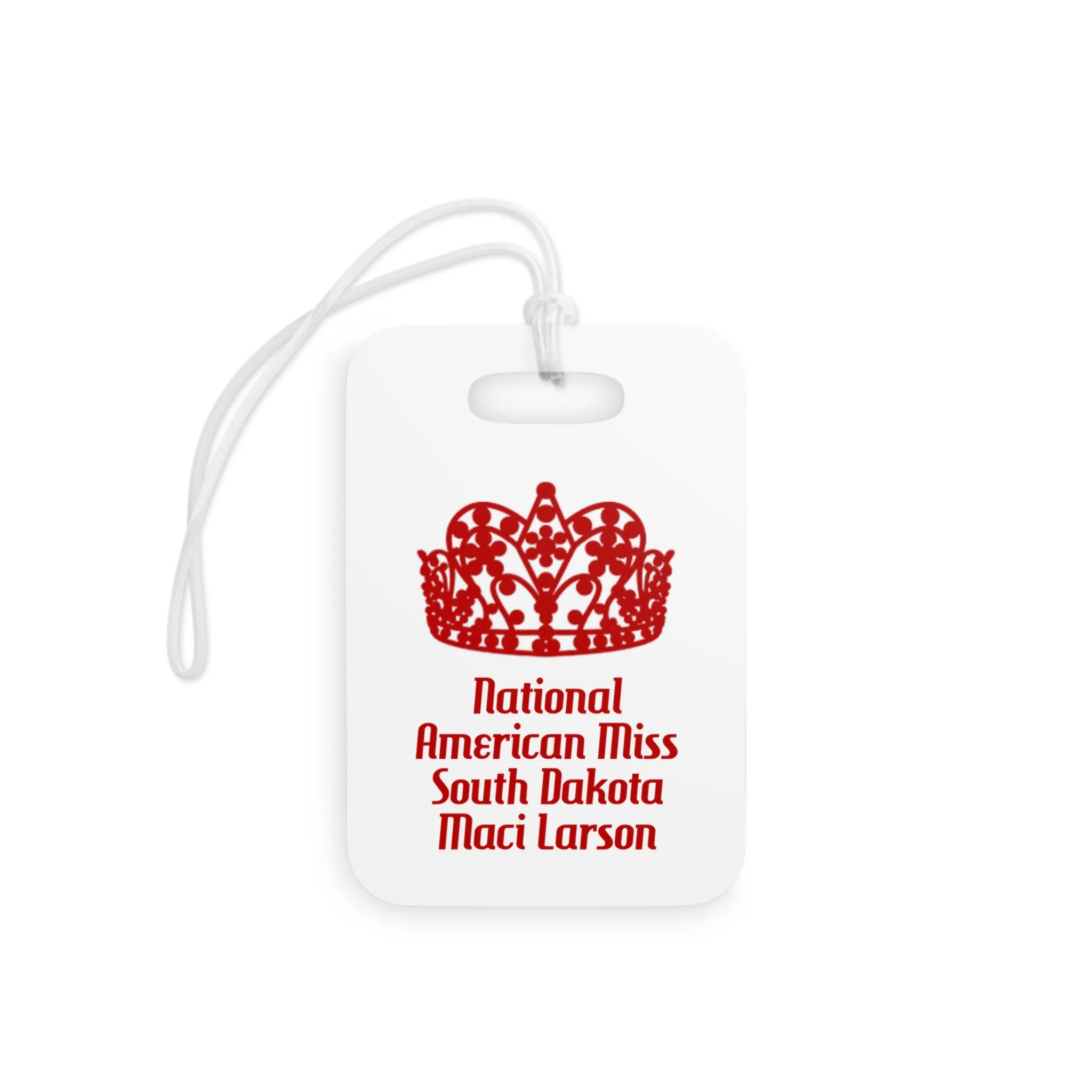 National American Miss Luggage Tags