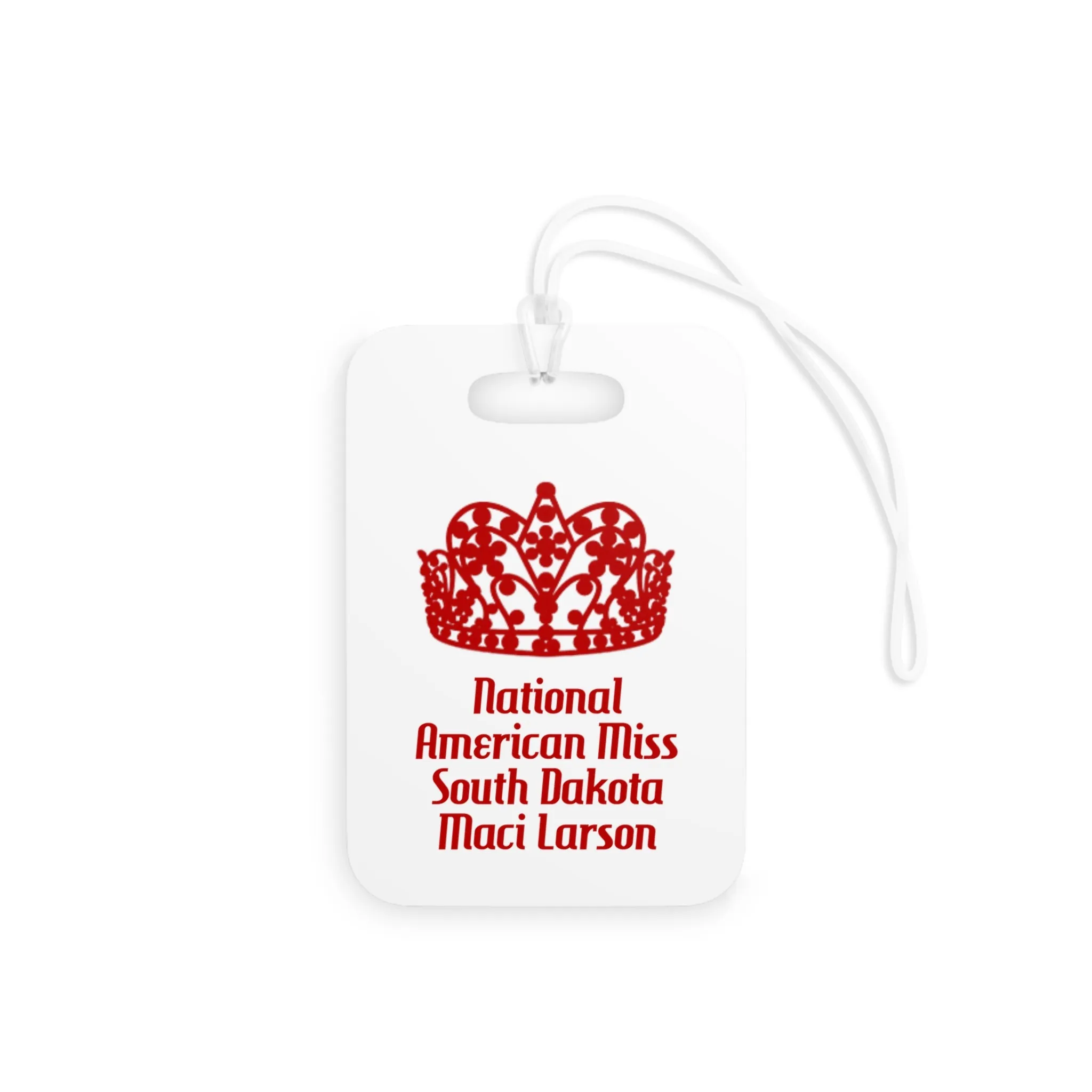 National American Miss Luggage Tags