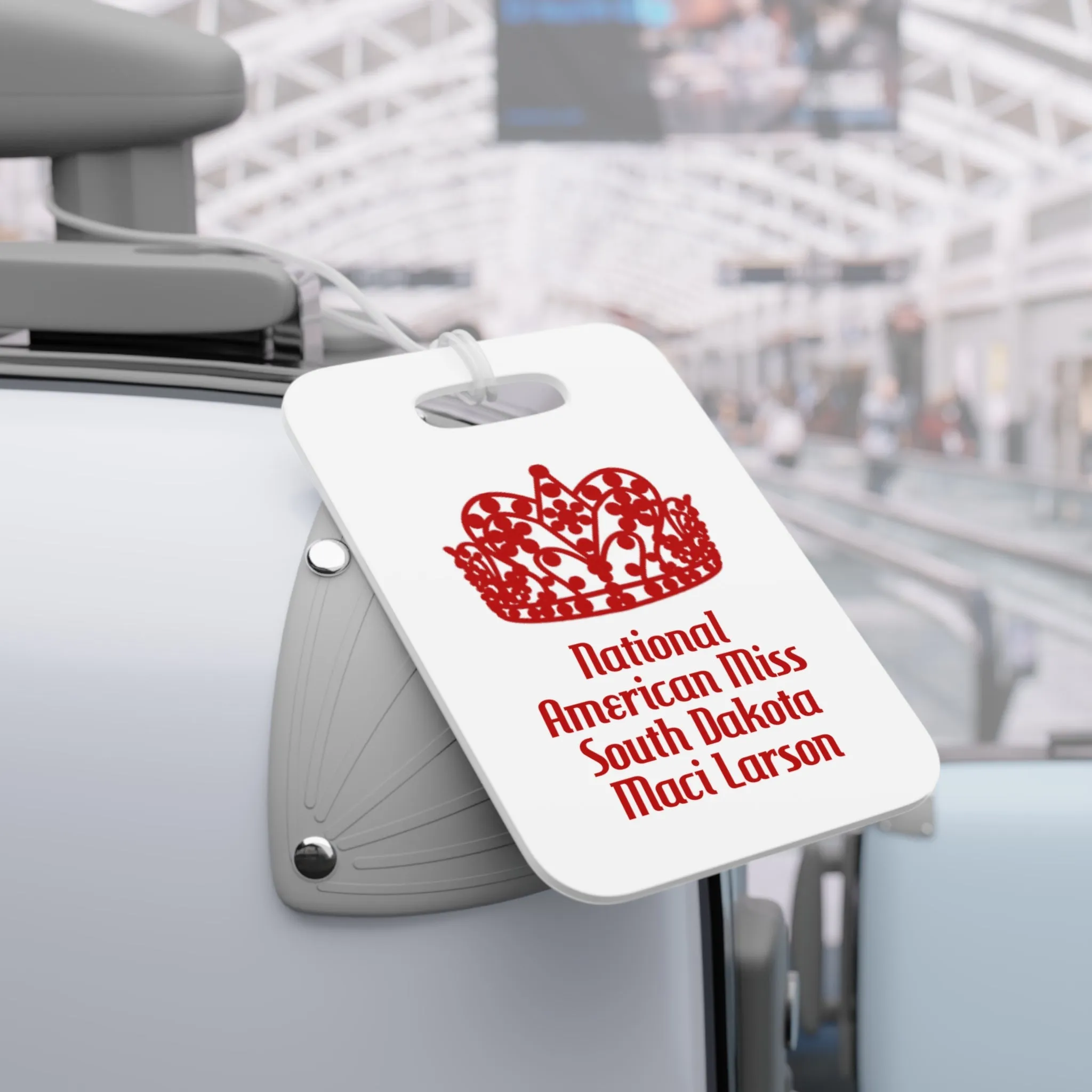 National American Miss Luggage Tags