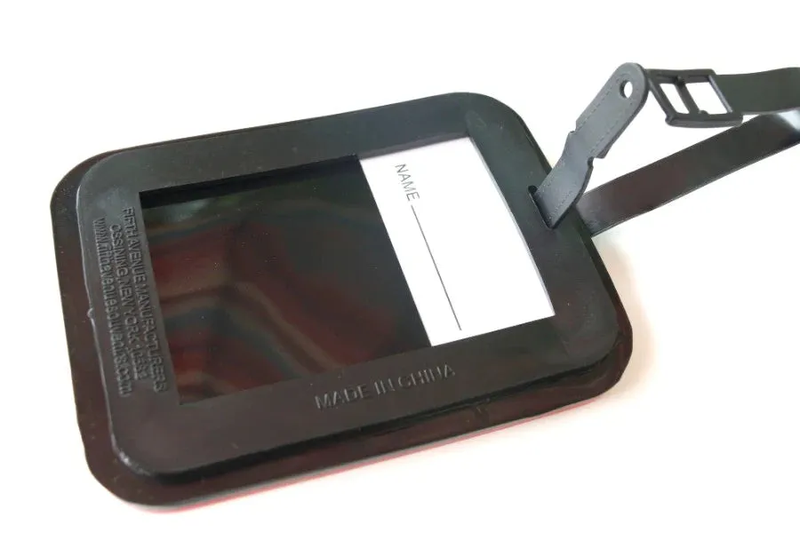 New York Graphic Skyline 3D Luggage Tag