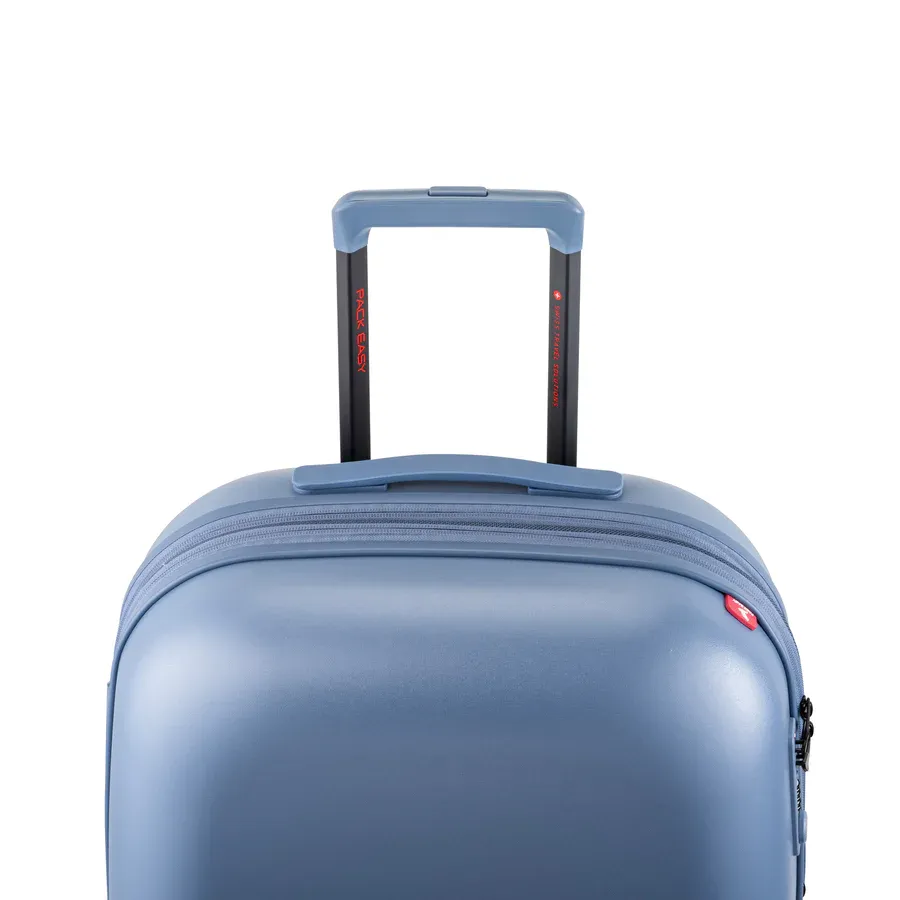 Pack Easy - (Size S) 47L Gen-T Cabin Trolley Shell Suitcase with TSA combination lock / USB port (8934MA) - Marine