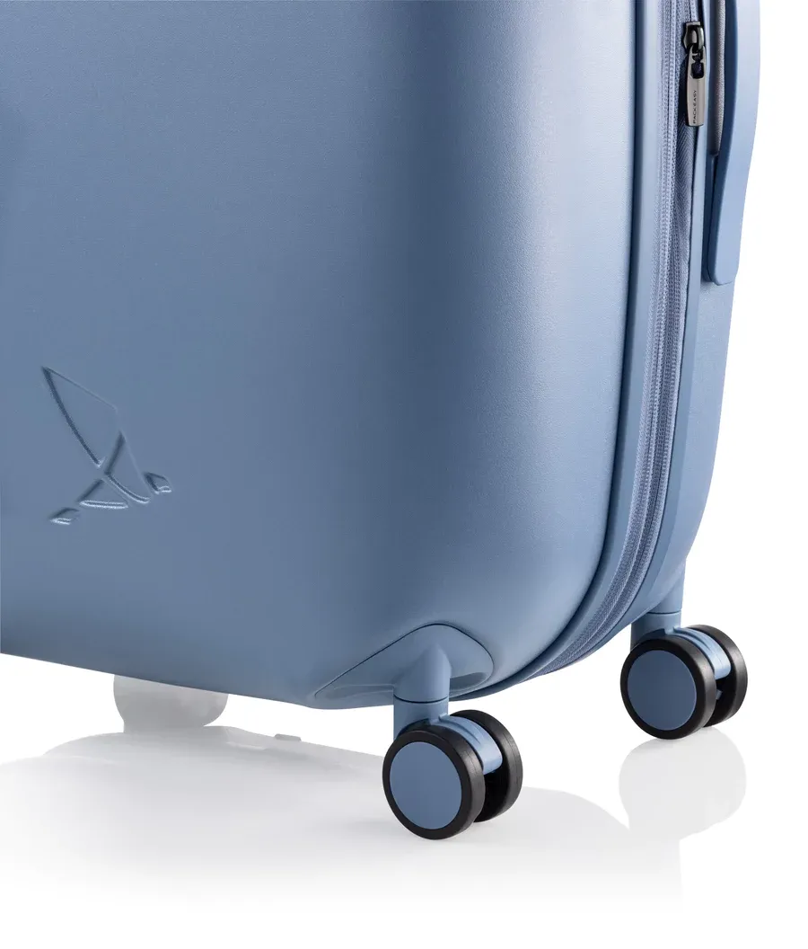 Pack Easy - (Size S) 47L Gen-T Cabin Trolley Shell Suitcase with TSA combination lock / USB port (8934MA) - Marine