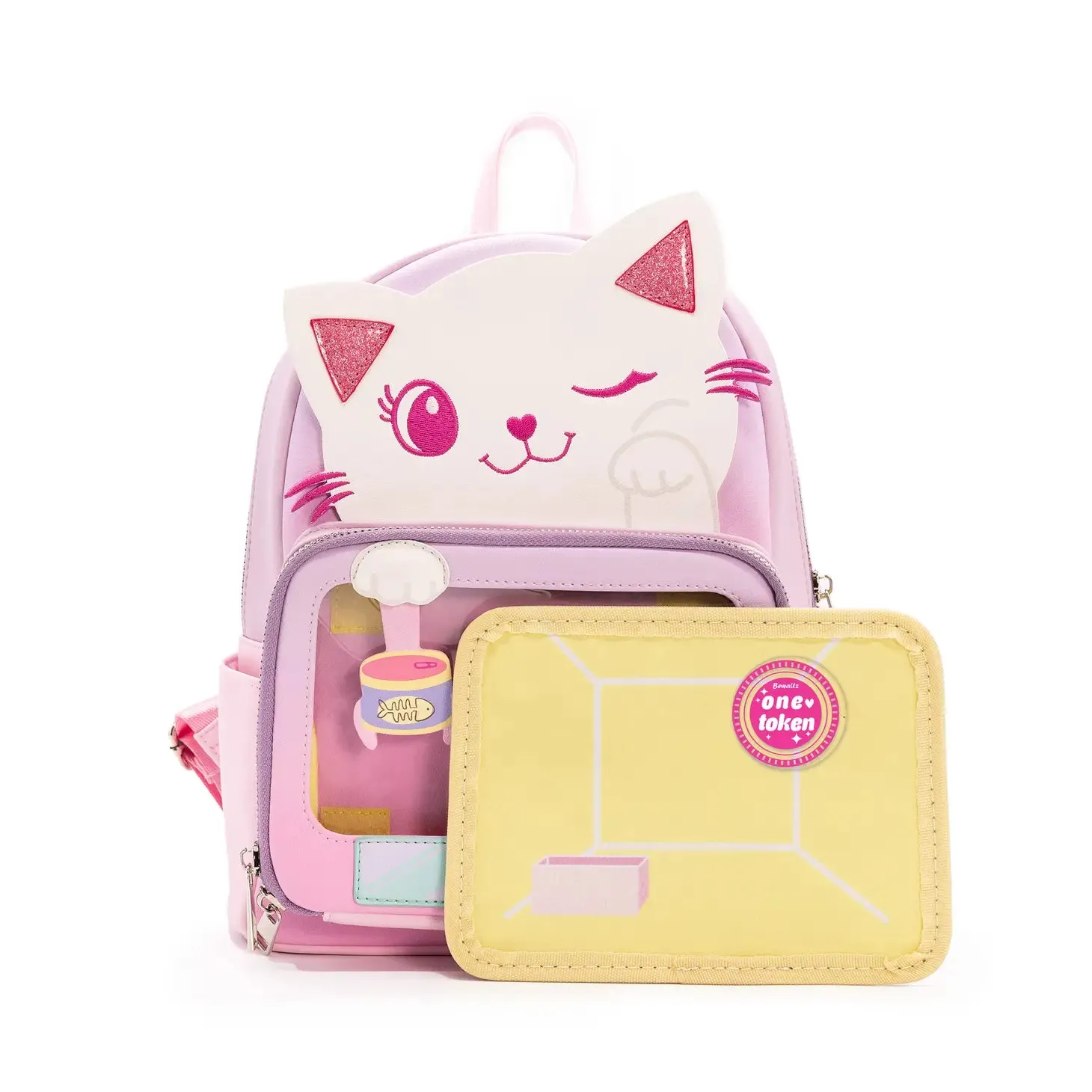 Pin Collection ITA Backpack - Friendly Kitty