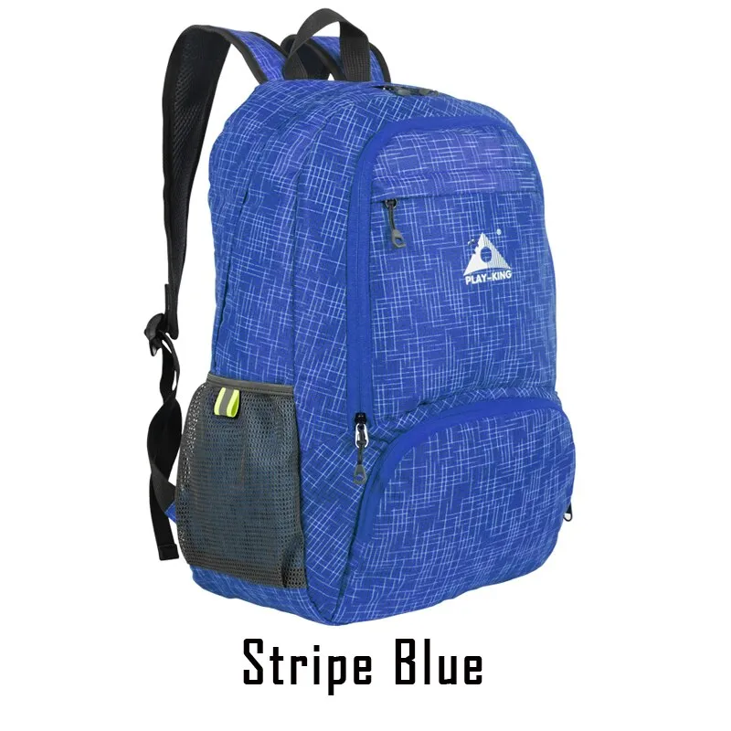 PLAYKING Lightweight Nylon Foldable Backpack Multicolor Waterproof Outdoor Sport  Camping Hiking Travel Folding Bags