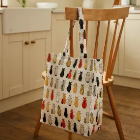 PVC Bag "Cats in Waiting"