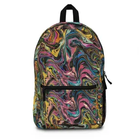 Rainbow Swirls of Color Lightweight Backpack