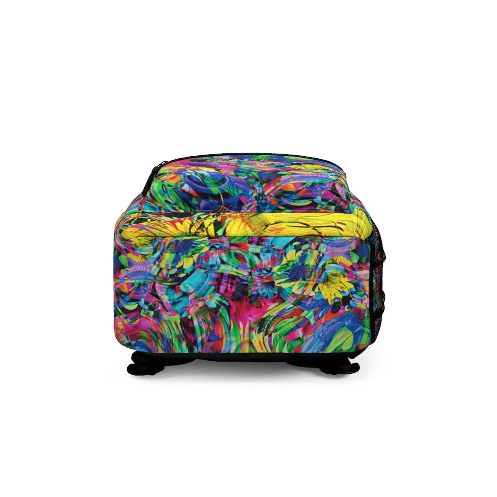 Rainbow Swirls of Color Lightweight Backpack