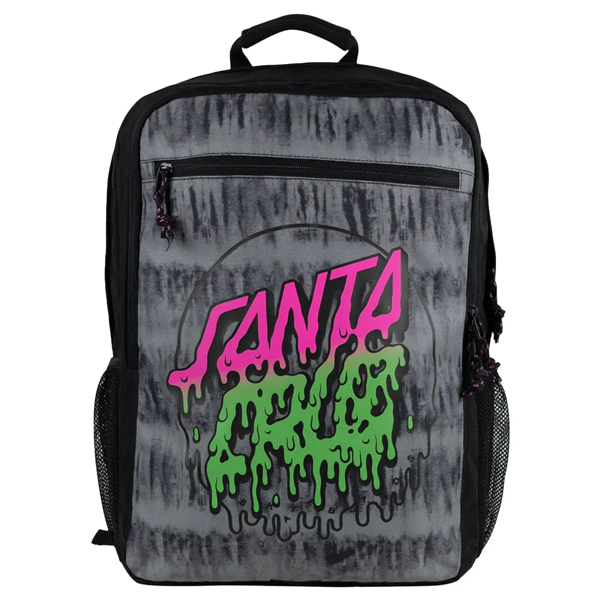 Santa Cruz - Rad Dot Hollow Slimline Backpack Black Tie Dye