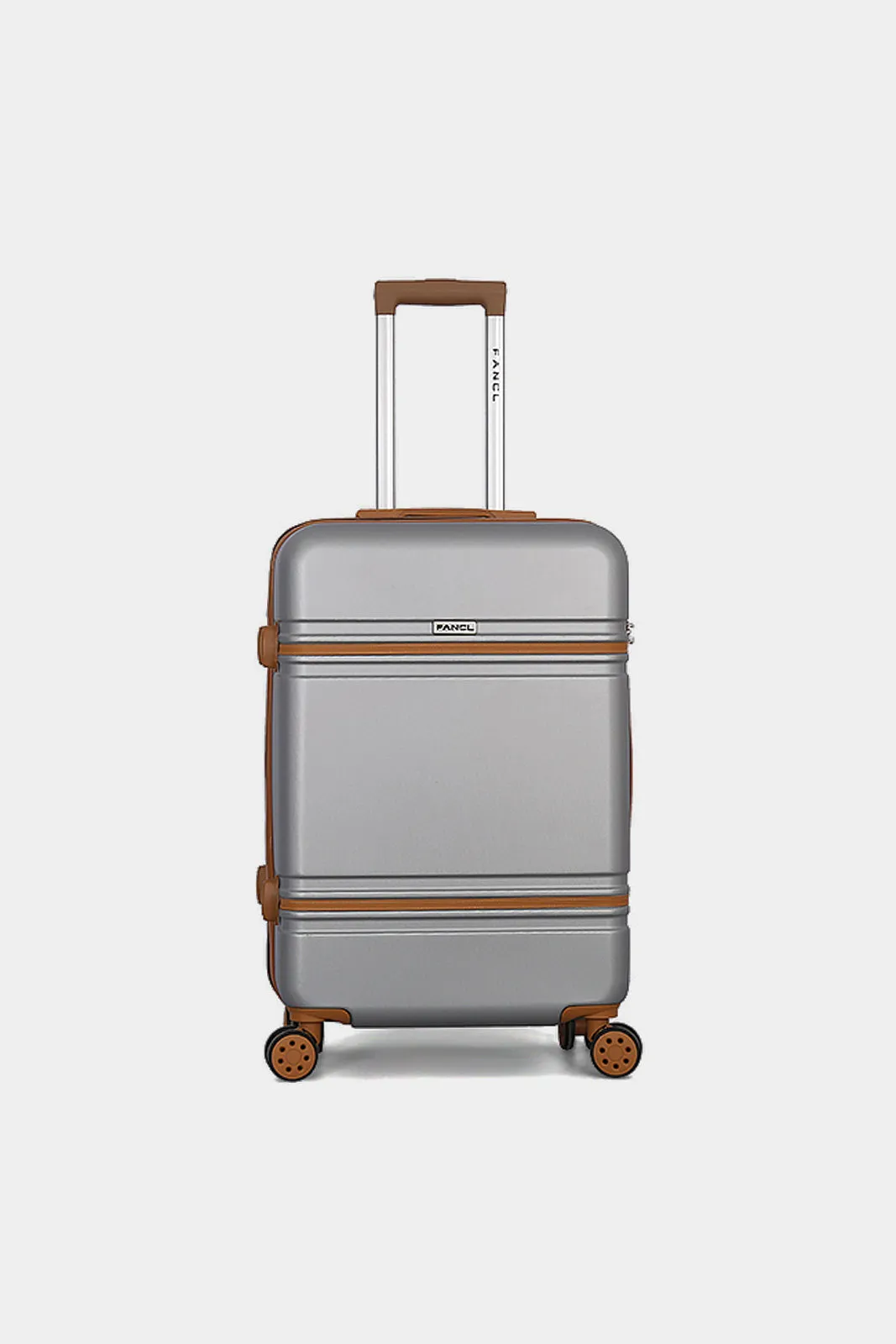 Silver Embellished Trolley Set (4 Piece)