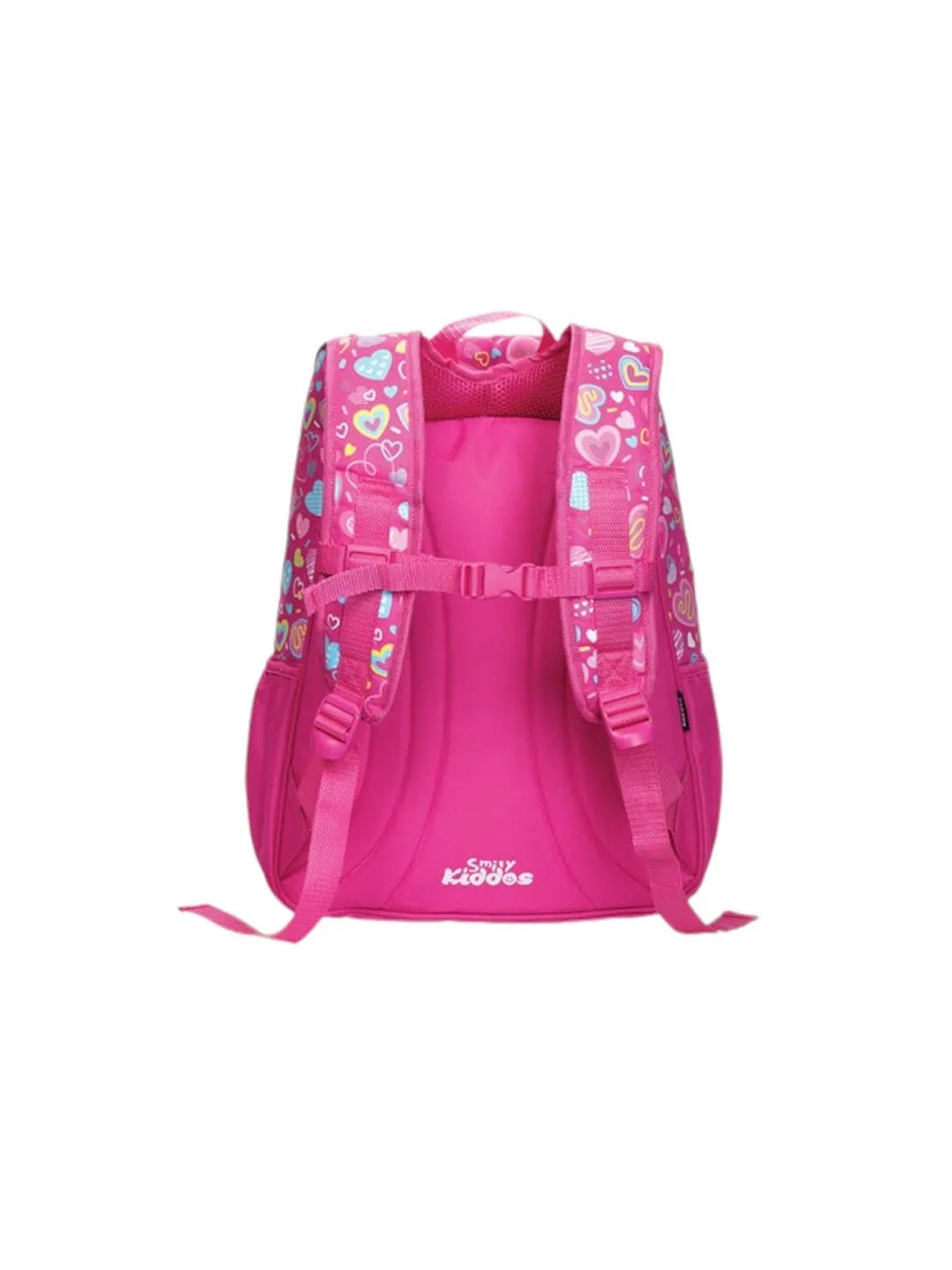 Smily Kiddos Fun-Filled U-Shape Backpack - Pink