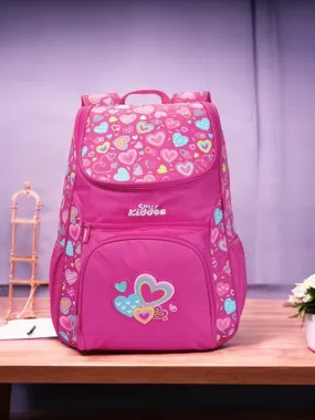 Smily Kiddos Fun-Filled U-Shape Backpack - Pink