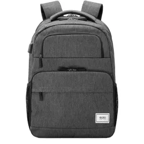 Solo New York Unisex's Re:Discover Laptop Backpack, Grey, Fits up to 15.6"