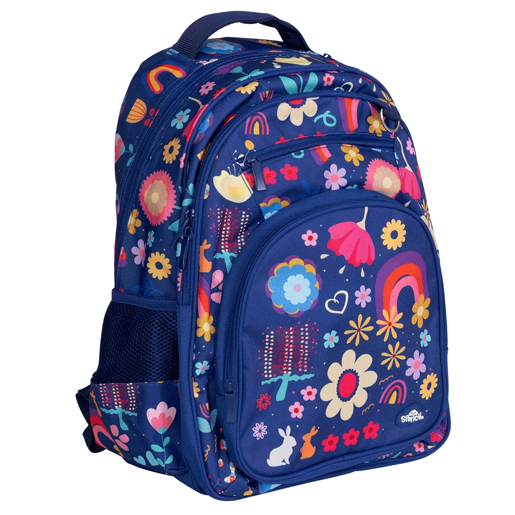 Spencil Big Kids Backpack - Flower Power