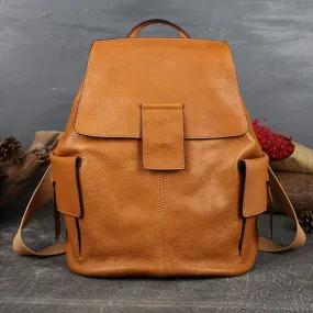 Stylish Ladies Genuine Leather Backpack Purse Rucksack Bag For Women