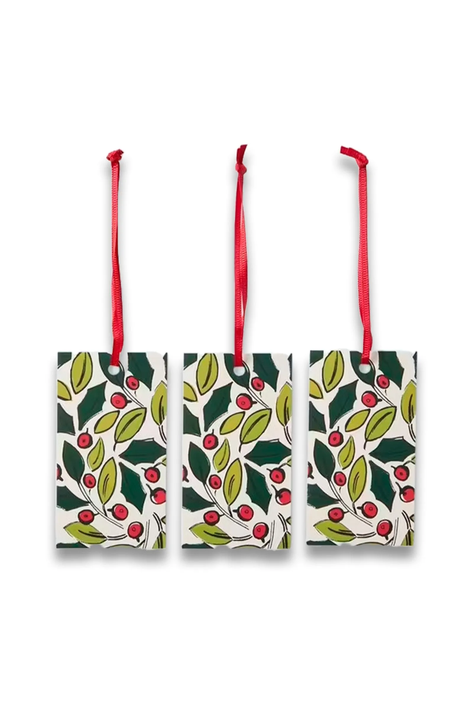 Sugar & Spice Holly Luggage Gift Tags, Pack of 12