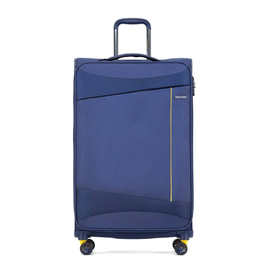 Tosca Max Lite 3.0 Softsided 3 Piece Suitcase Set - Navy