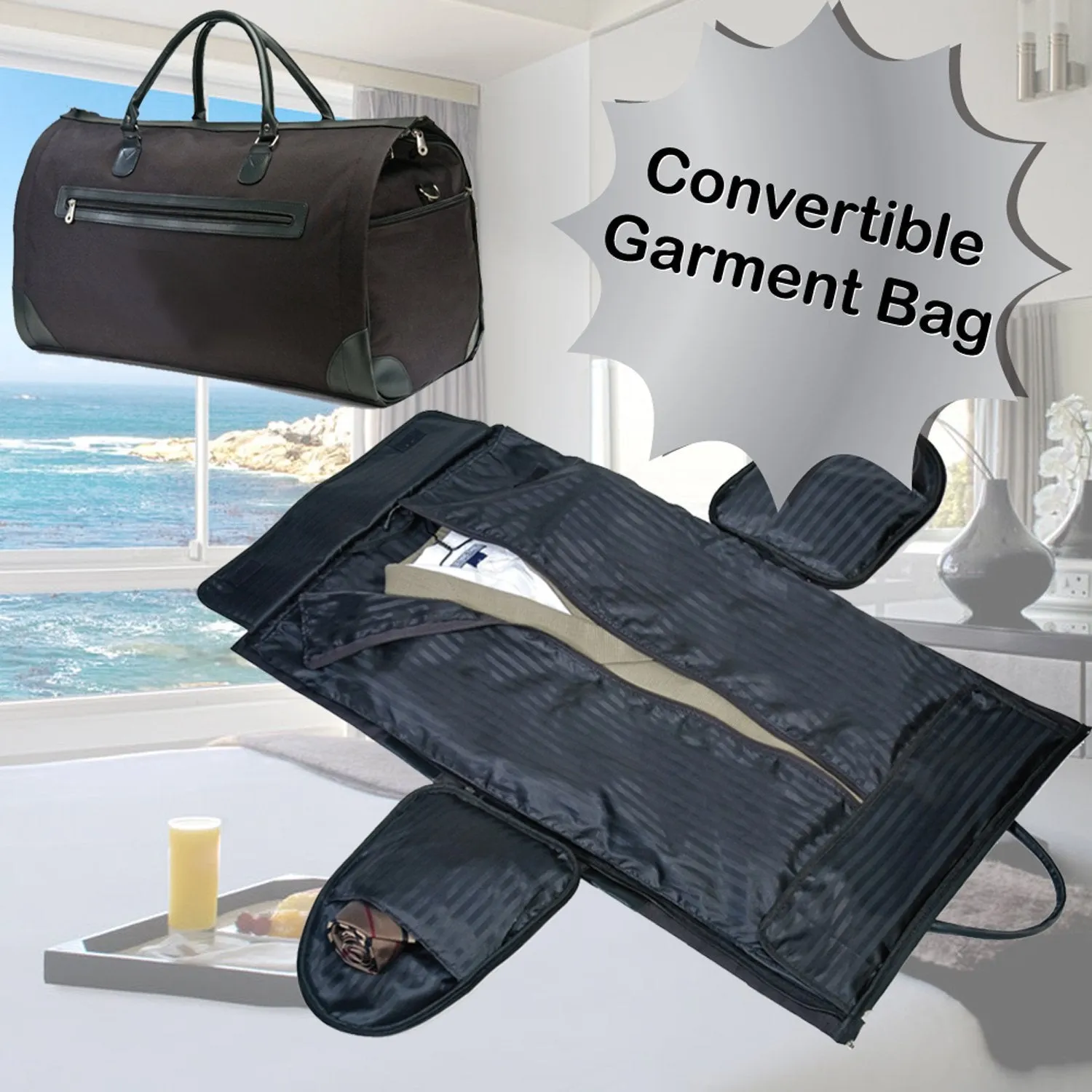Two-in-One Multifunctional Travel Bag